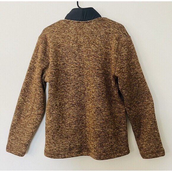 Eddie Bauer Sz S/CH Pocket 1/4 Zip Sweater Fleece Pullover Camping Fishing Hike - Picture 3 of 7